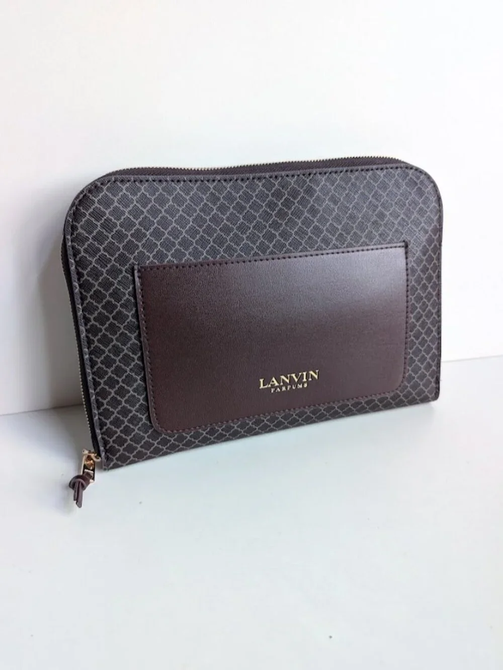 Lanvin Parfums for Turkish Airlines Amenity Kit Toiletry Travel Pouch Bag